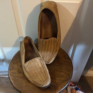 Florsheim Woven Tan Loafers 13D
